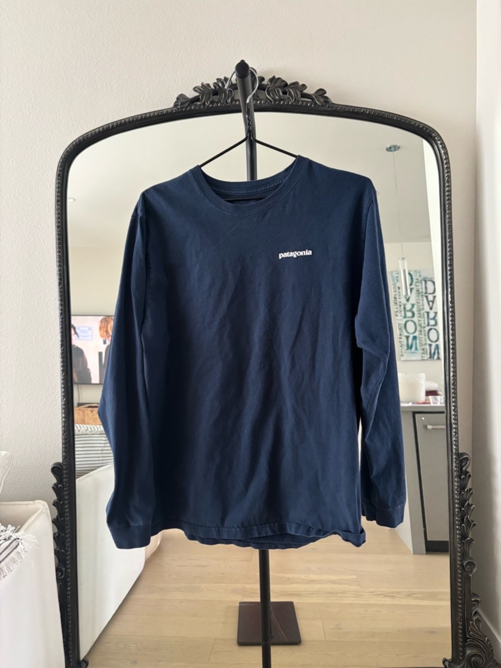 Patagonia Long-Sleeve Crew Shirt - Navy Blue